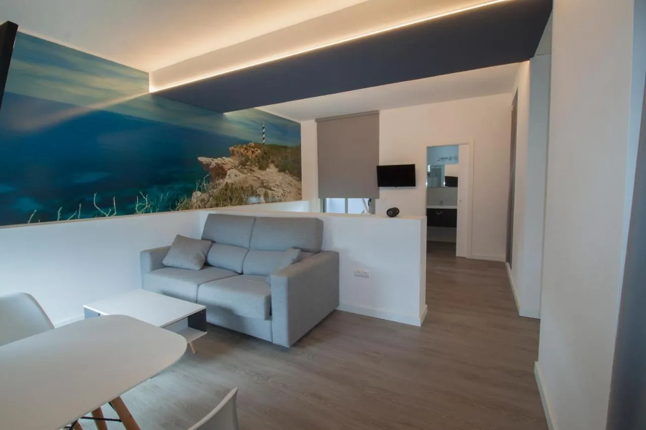 게스트하우스 Hostal Sa Vinya Suites 30-35M2 포르티나특스