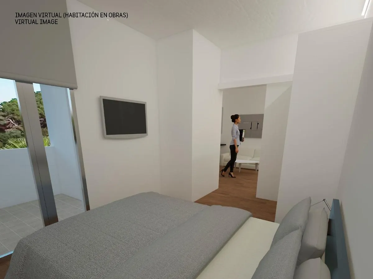 게스트하우스 Hostal Sa Vinya Suites 30-35M2 포르티나특스